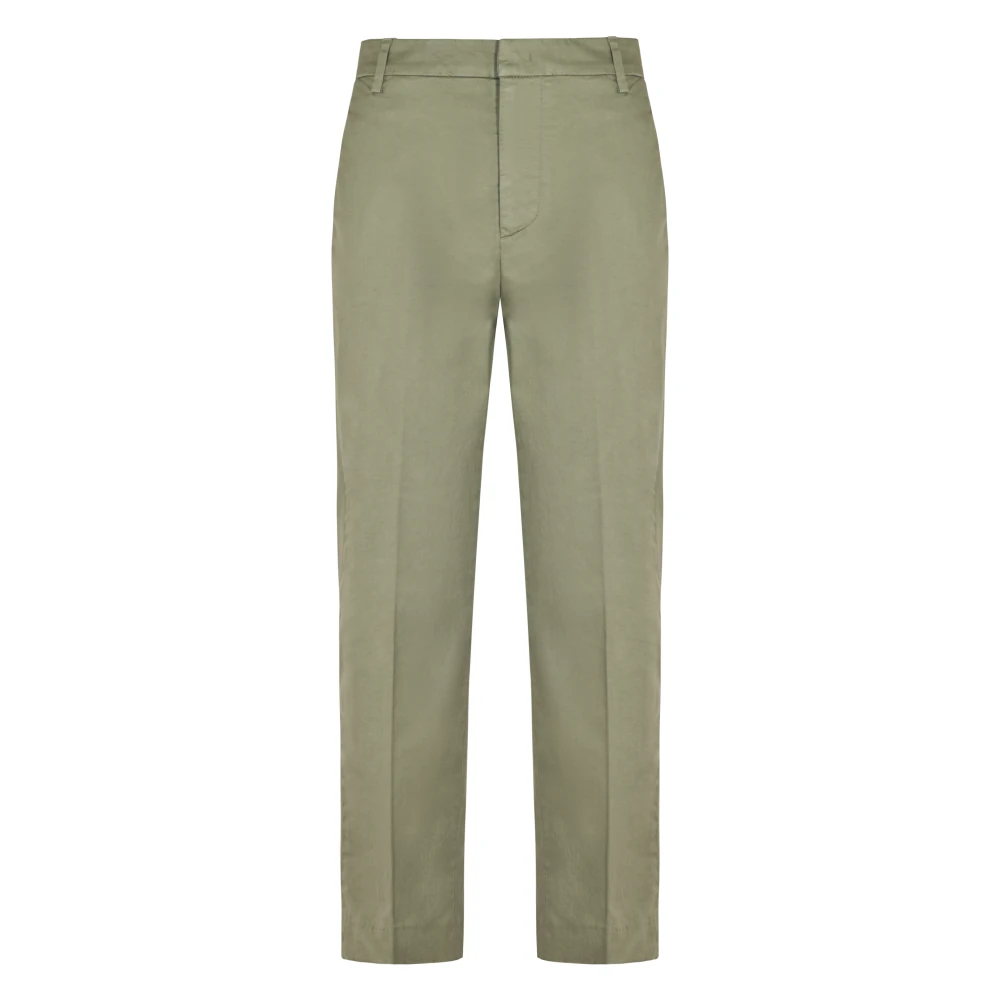 Dondup Nima ZIP Broek Green Dames