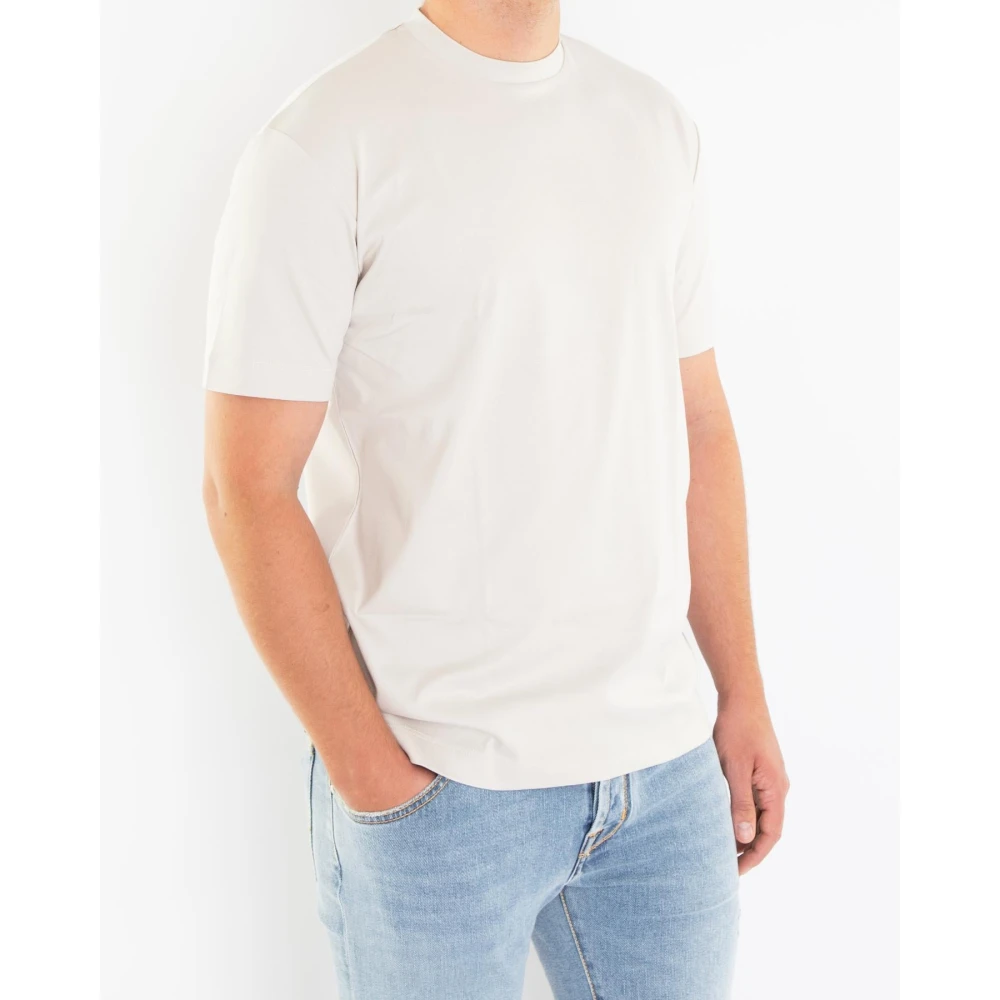 Valenza Interlock Supima T-Shirt Grijs Gray Heren