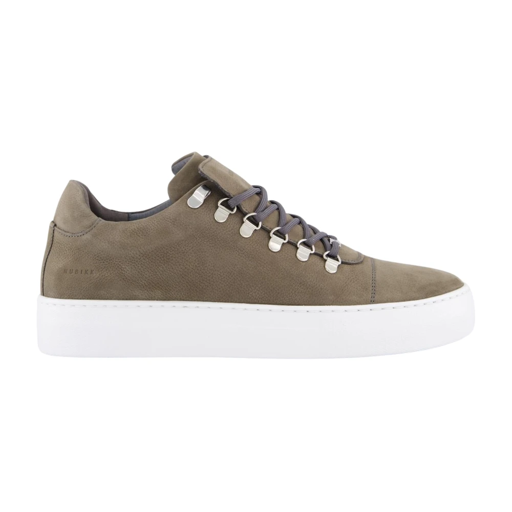 Nubikk Klassieke Jagger Nubuck Schoenen Heren Schoenen Grijs