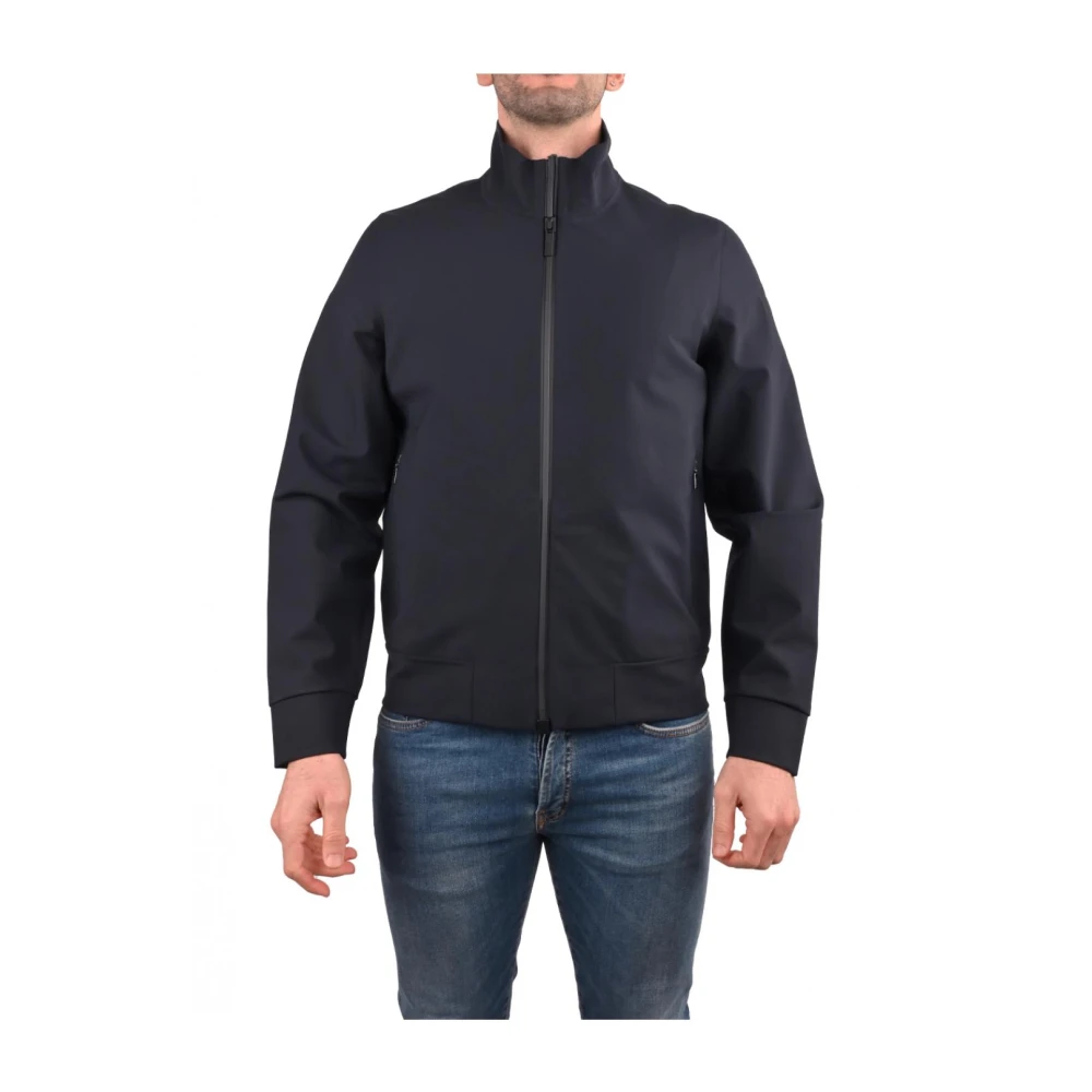 RRD Lichtgewicht Waterdichte Parka Soft Summer Benzina Blue Heren