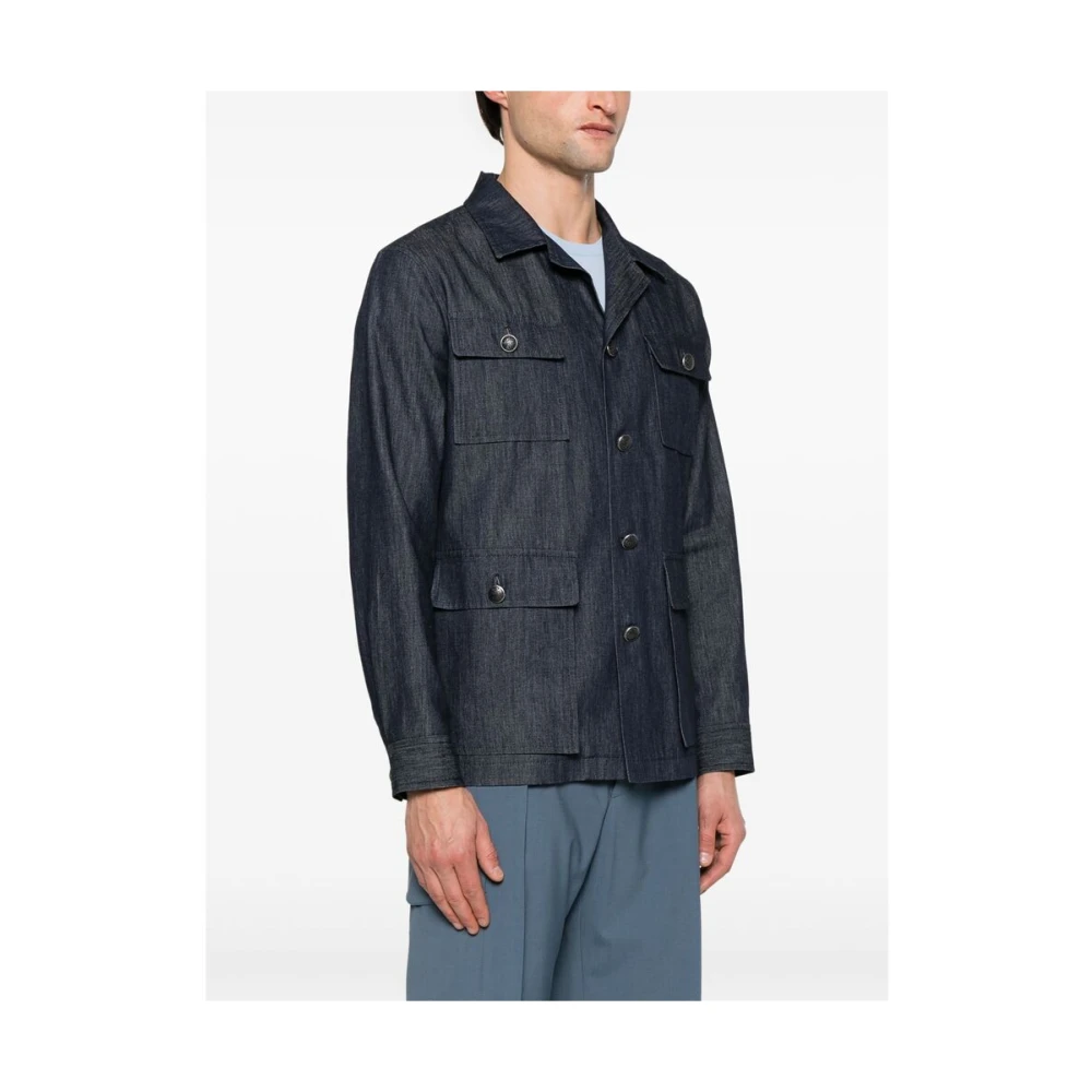 Tagliatore Jas Blue Heren