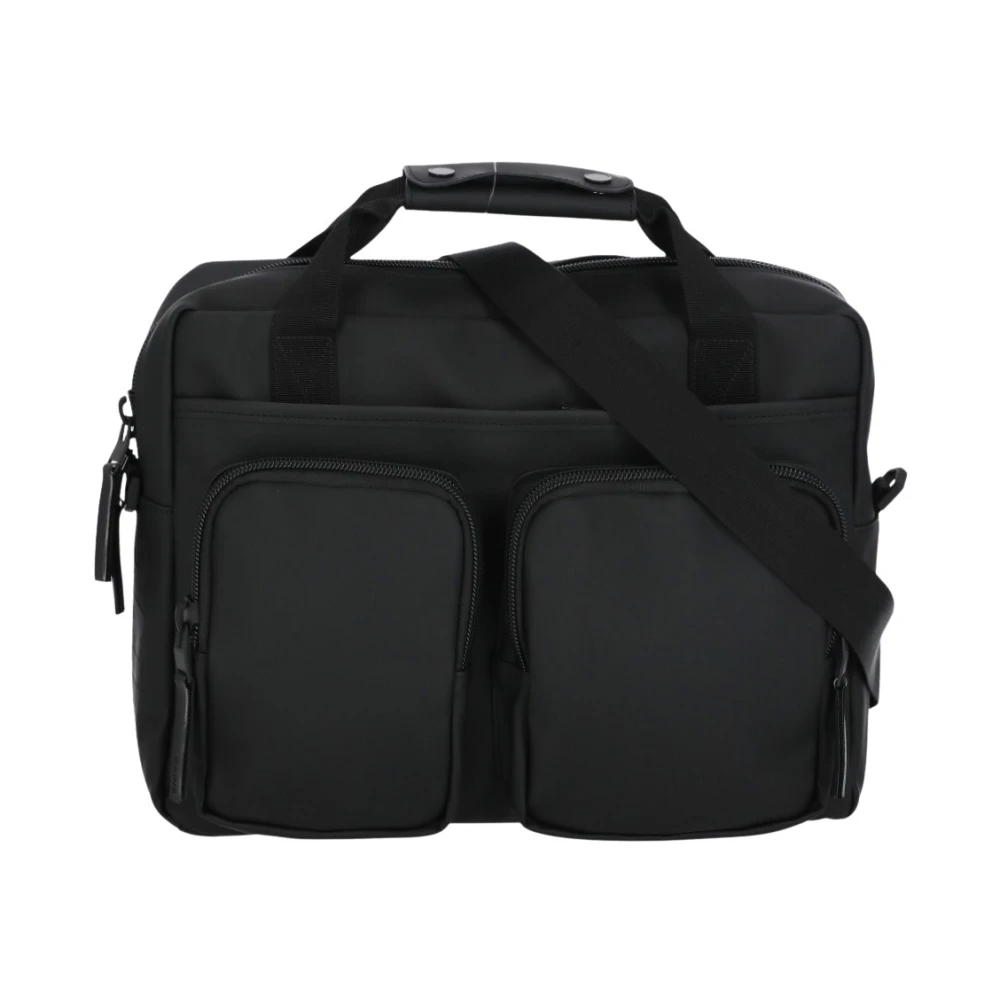 Rains Uomo Nero - Texel Tech Bag - Bags - One Size