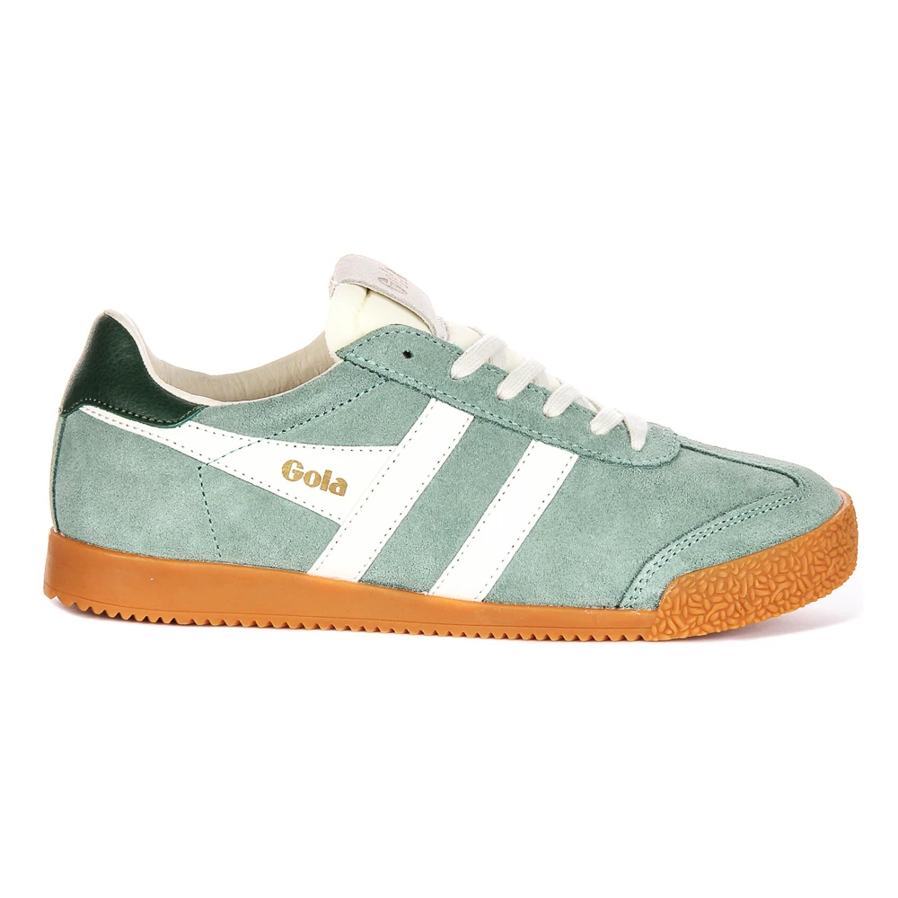 Gola , Sneakers, Female, Green, 5 Uk, Mint Suede Leather Trainers For Women