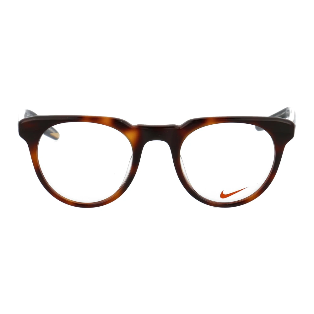 Nike Stijlvolle Optische Bril Brown Unisex