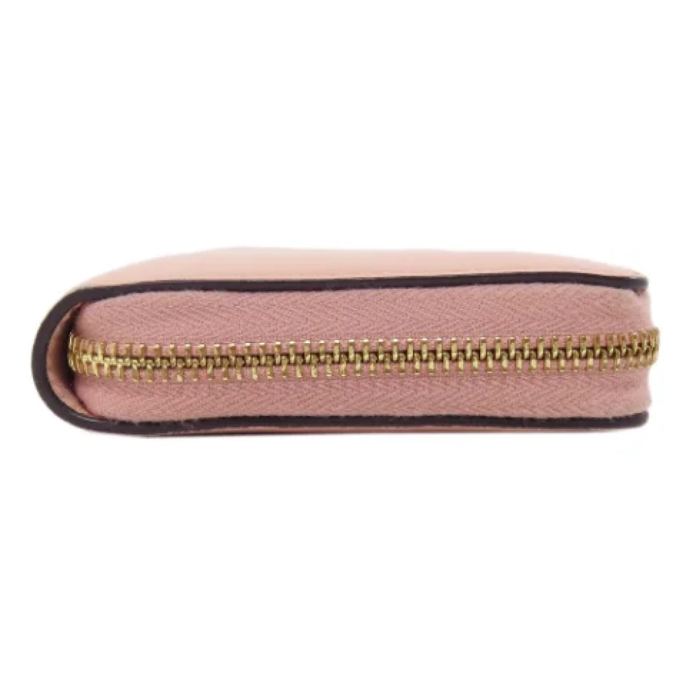 Gucci Vintage Pre-owned Leather wallets Pink Dames