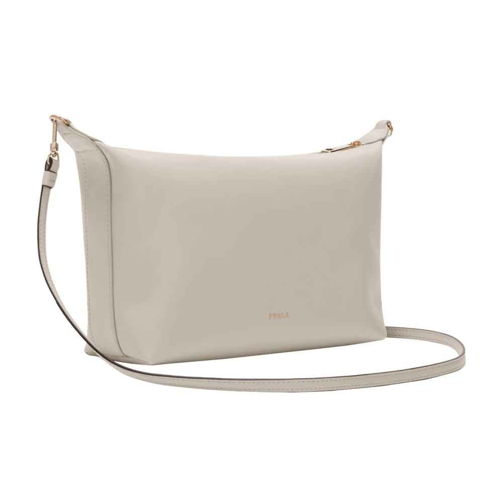 Furla Nuvola Mini Tas Gray Dames