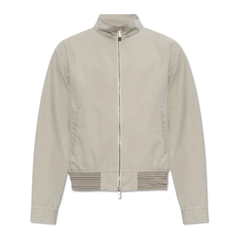 Burberry Jas met opstaande kraag Gray Heren