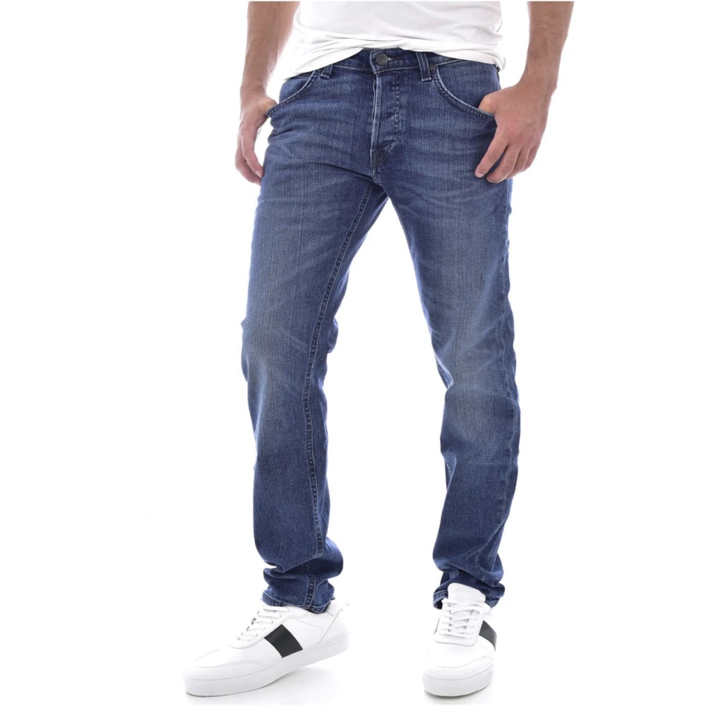 Lee Blauwe Regular Denim Jeans Blue Heren