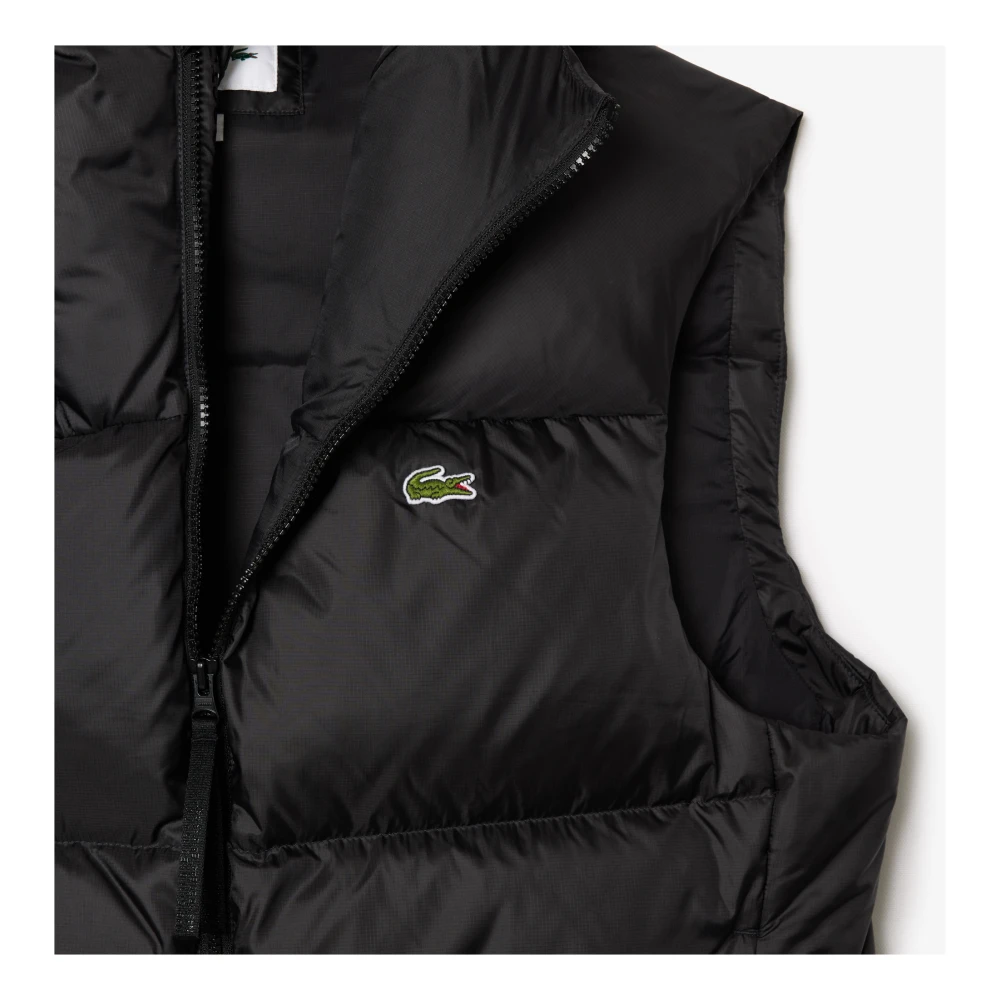 Lacoste Zwarte Jas Black Heren