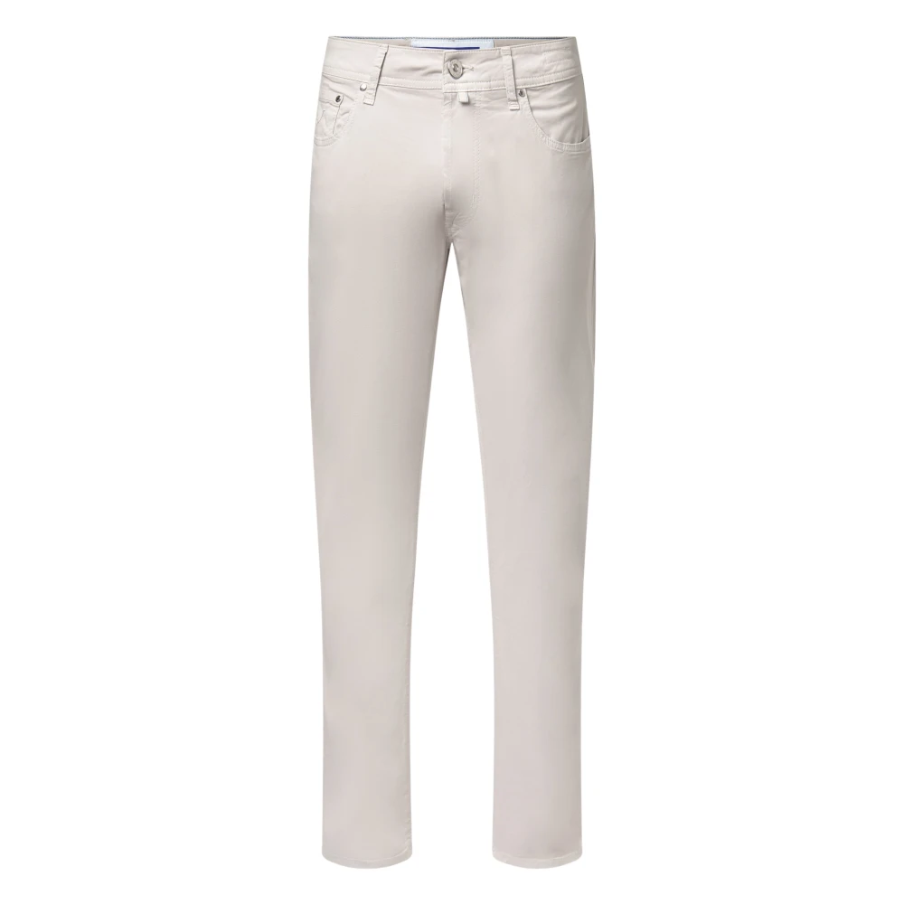 Jacob Cohën Klassieke Five-Pocket Bard Jeans Beige Heren