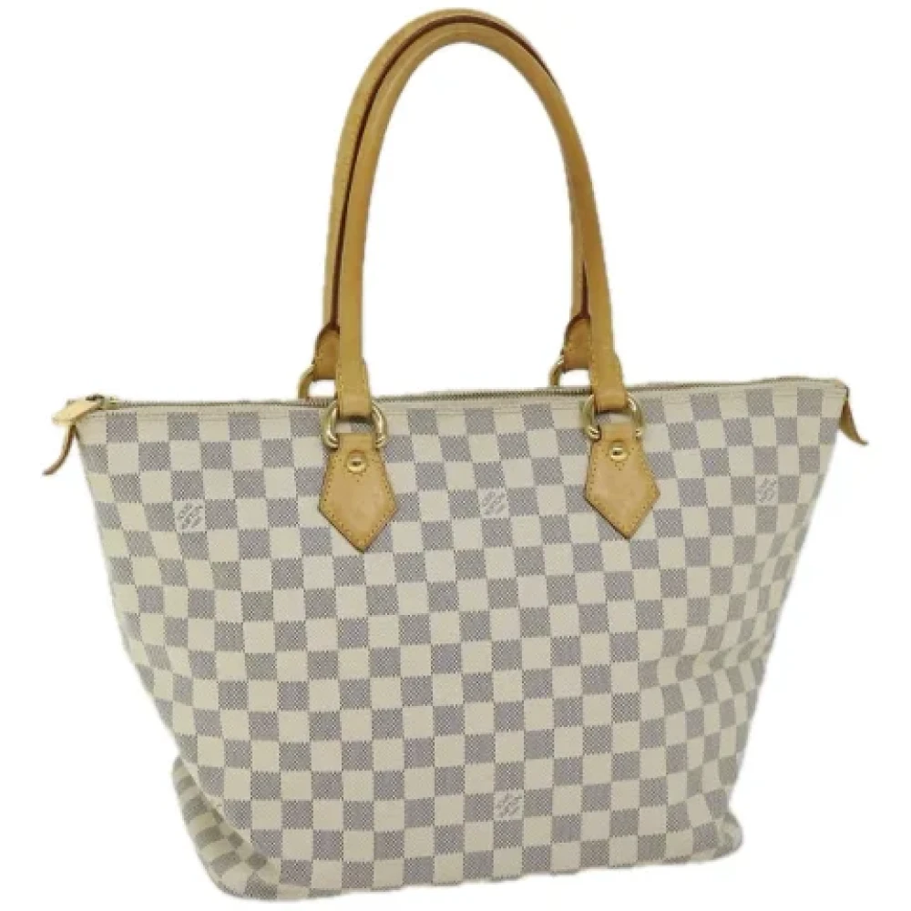 Louis Vuitton Vintage Pre-owned Canvas louis-vuitton-bags Beige Dames