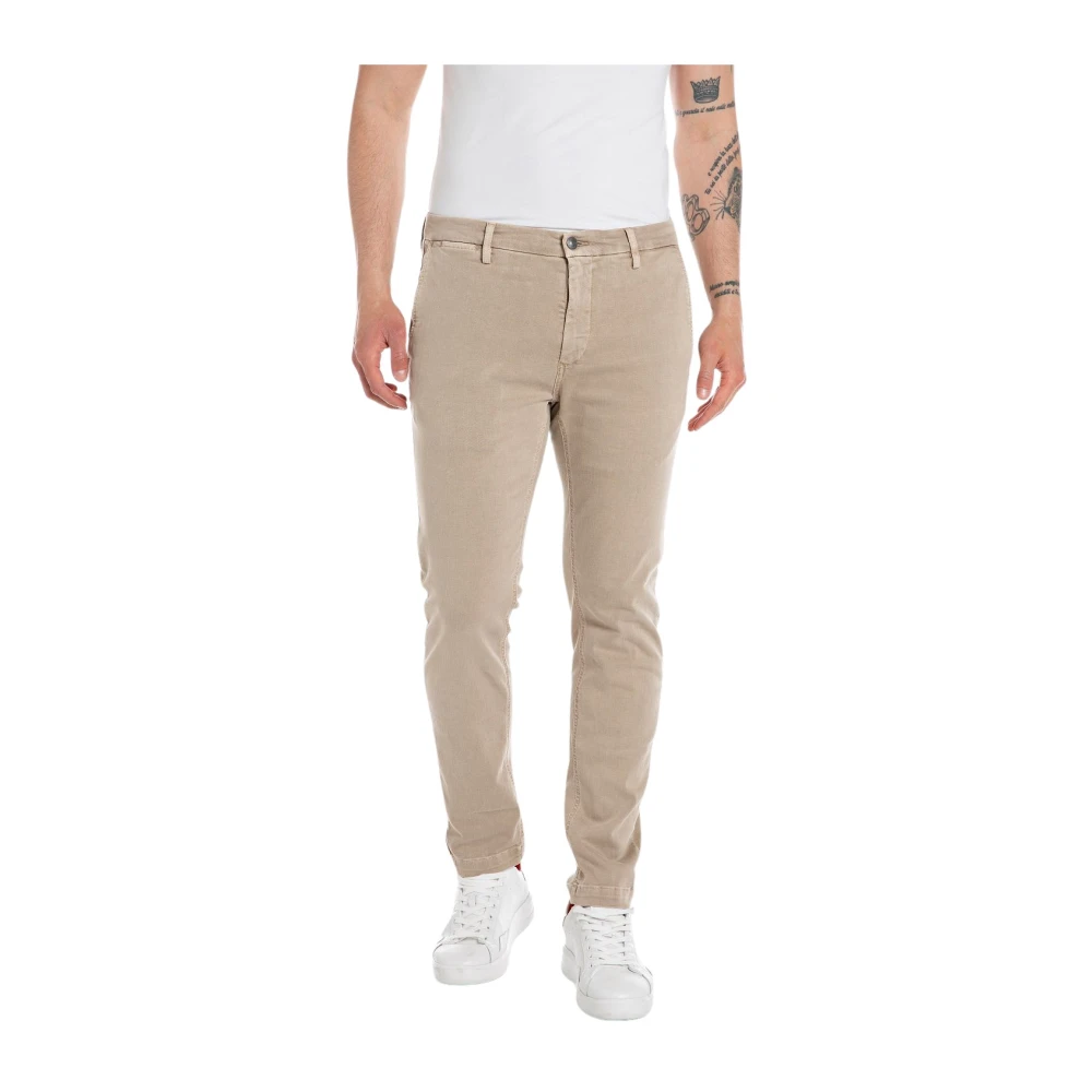 Trousers > Chinos - - Replay - Modalova