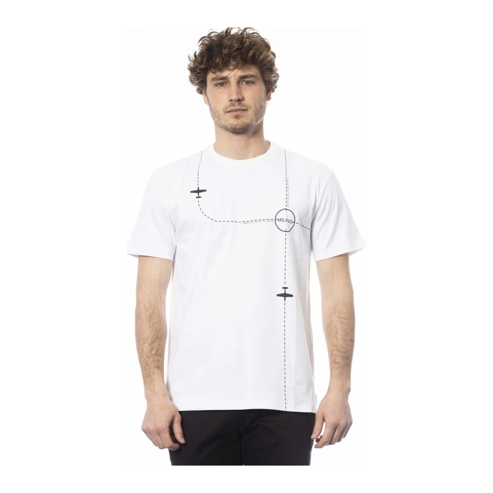 Trussardi Tijdloze Elegantie T-Shirt White Heren