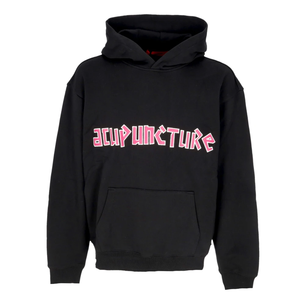 Acupuncture Vliegend Embleem Hoodie Zwart Black Heren