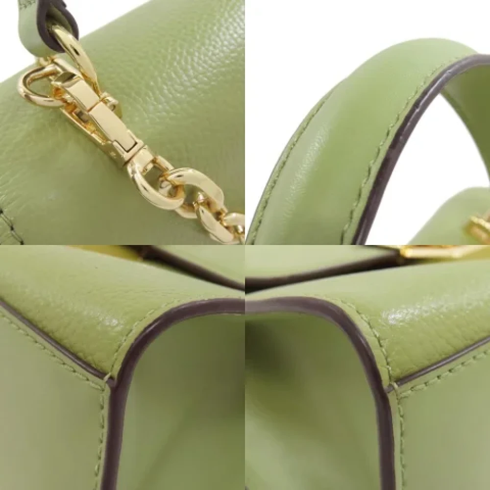 Michael Kors Pre-owned Canvas handbags Green Dames