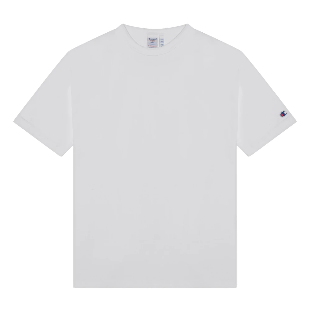 Champion Korte mouw ronde hals T-shirt White Heren