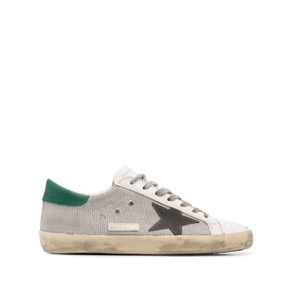 Golden Goose Men's White Super-Star Trainers - Sneakers - 6 Uk - Shoes