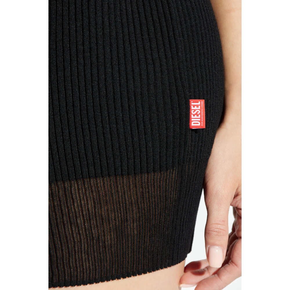 Diesel Jurk M-Slender Black Dames