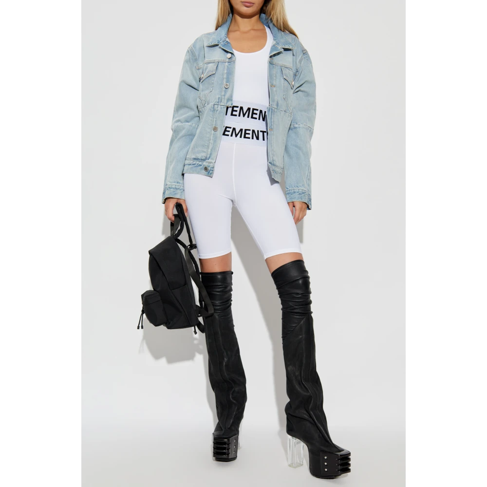 Vetements Sports Top White Dames