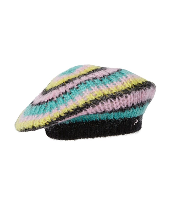 beret-en-mohair-raye-avec-broderie-logo