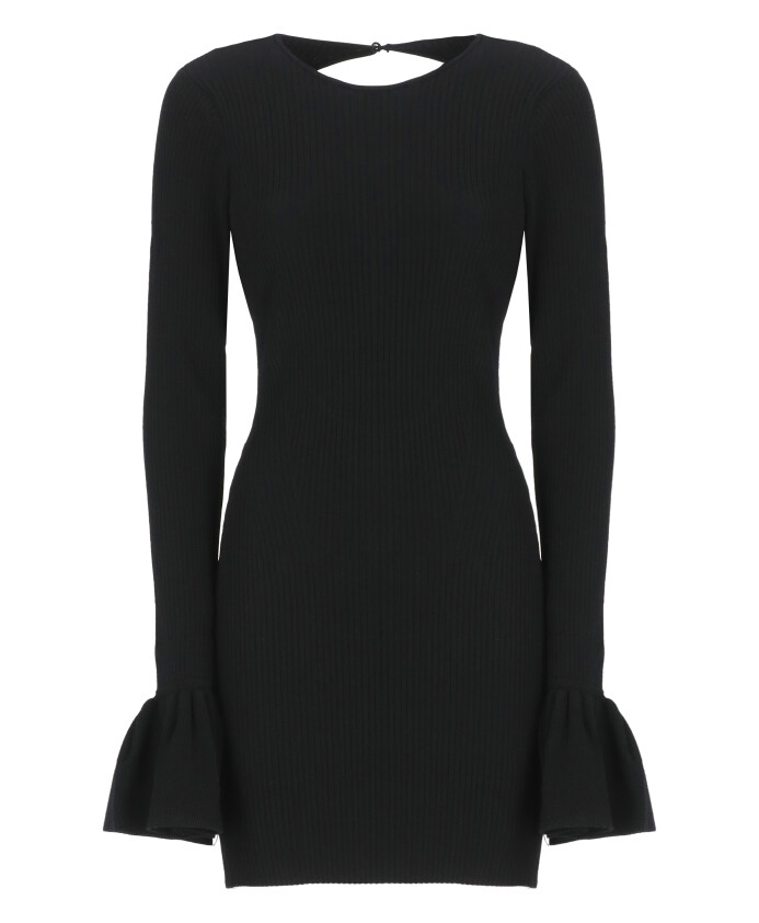 robe-noire-en-viscose-avec-decoupe