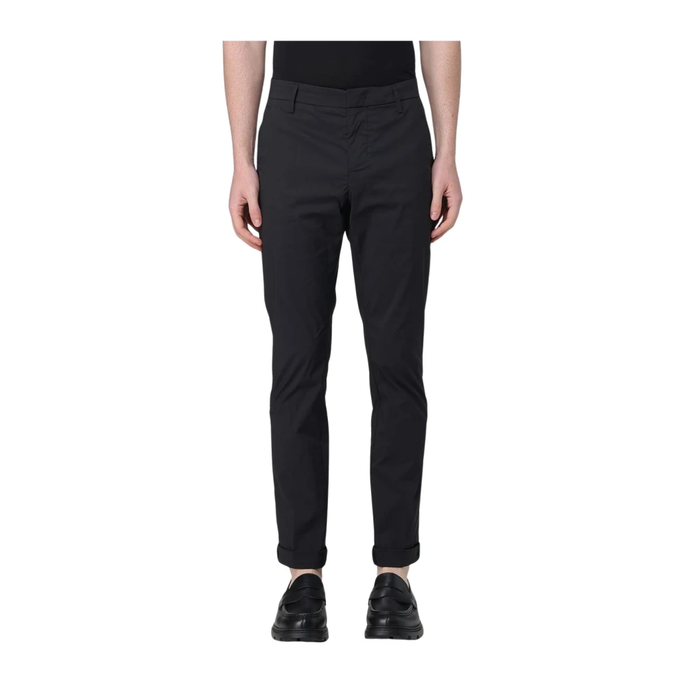 Dondup Uomo Nero Pantaloni, W31, New,