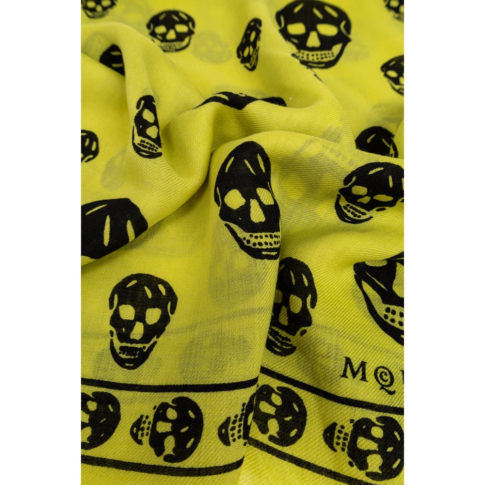 alexander mcqueen Wollen sjaal Green Dames