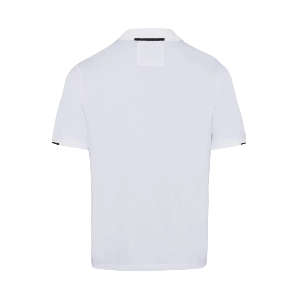 BRAX Korte Mouw Polo Shirt Percy White Heren