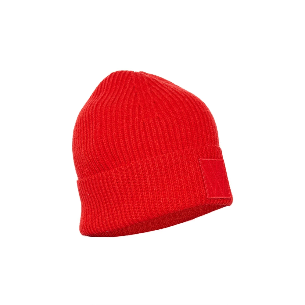 InWear Gebreide muts accessoire Scarlet Red Dames