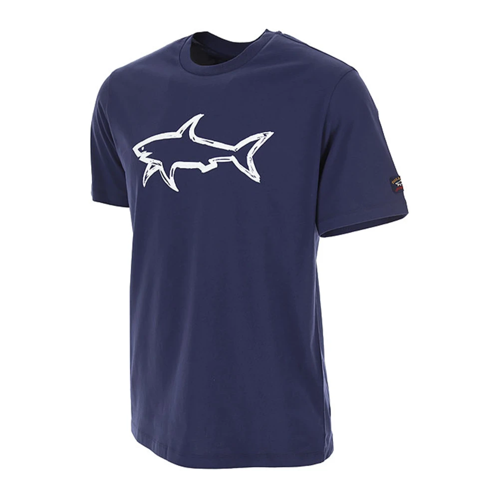PAUL & SHARK T-Shirts Blue Heren