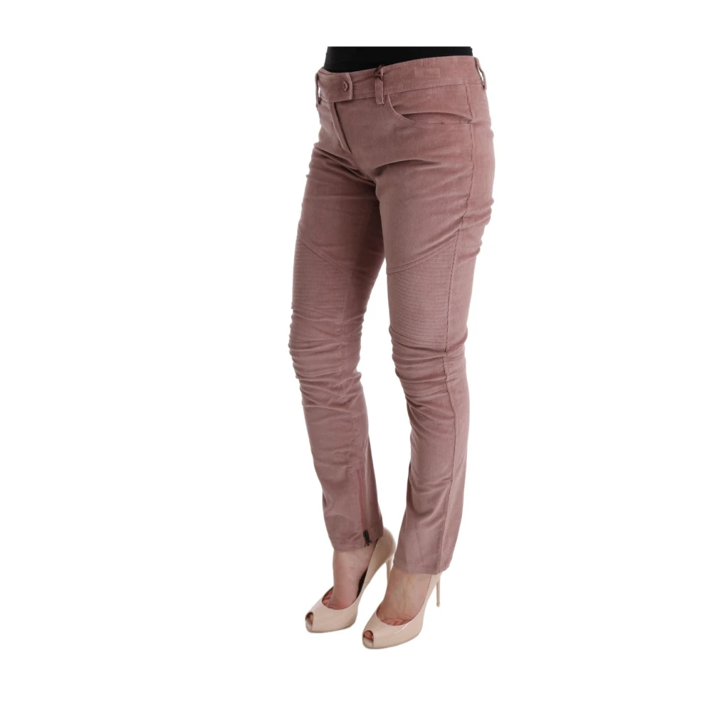 Ermanno Scervino Stijlvolle Roze Capri Broek Pink Dames