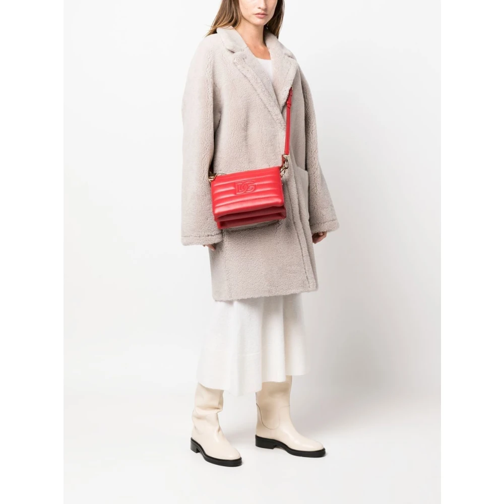 Dolce & Gabbana Luxe Crossbody Tas Red Dames