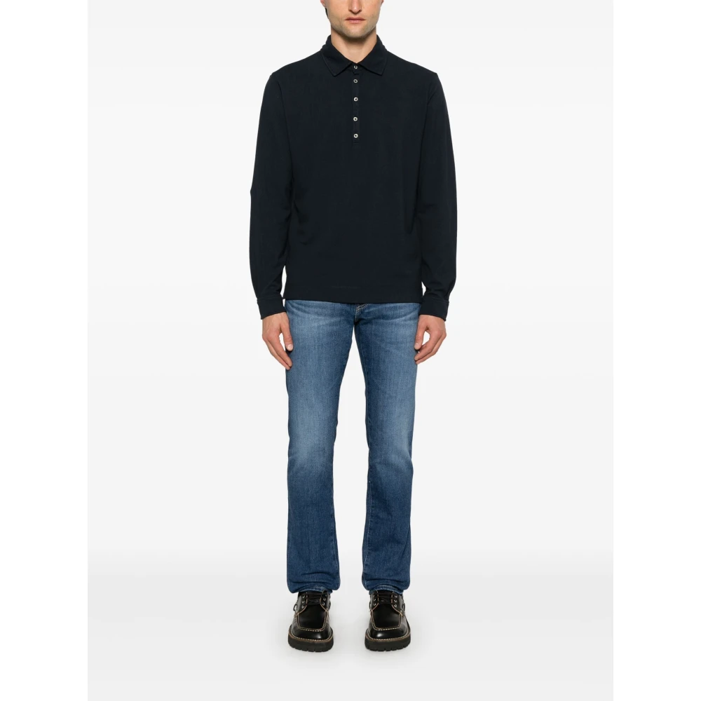 adriano goldschmied Slim Straight Jeans Blue Heren