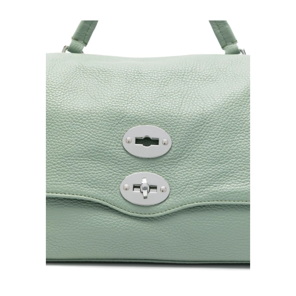 Zanellato Groene Twist-Lock Schoudertas Green Dames