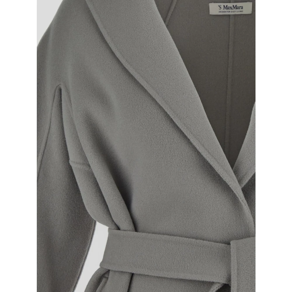 Max Mara Estruria jas van maagdelijke wol Gray Dames