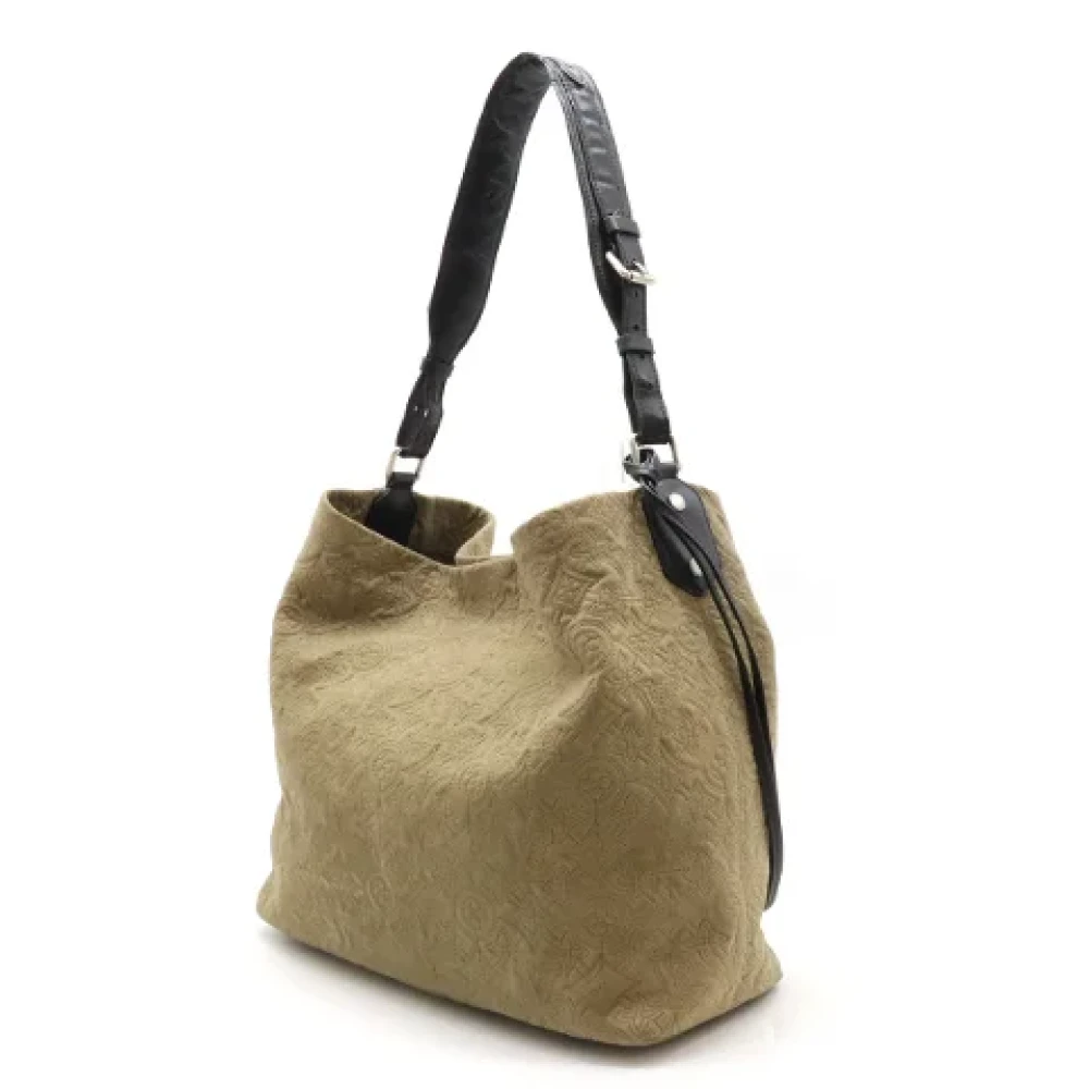 Louis Vuitton Vintage Pre-owned Leather louis-vuitton-bags Beige Dames