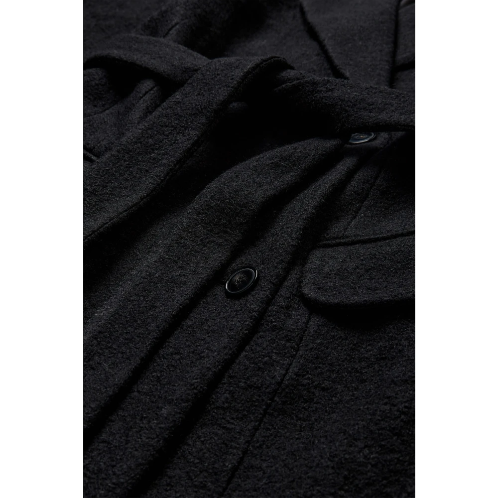 Designers Remix Agnes Dubbele Jas Black Dames