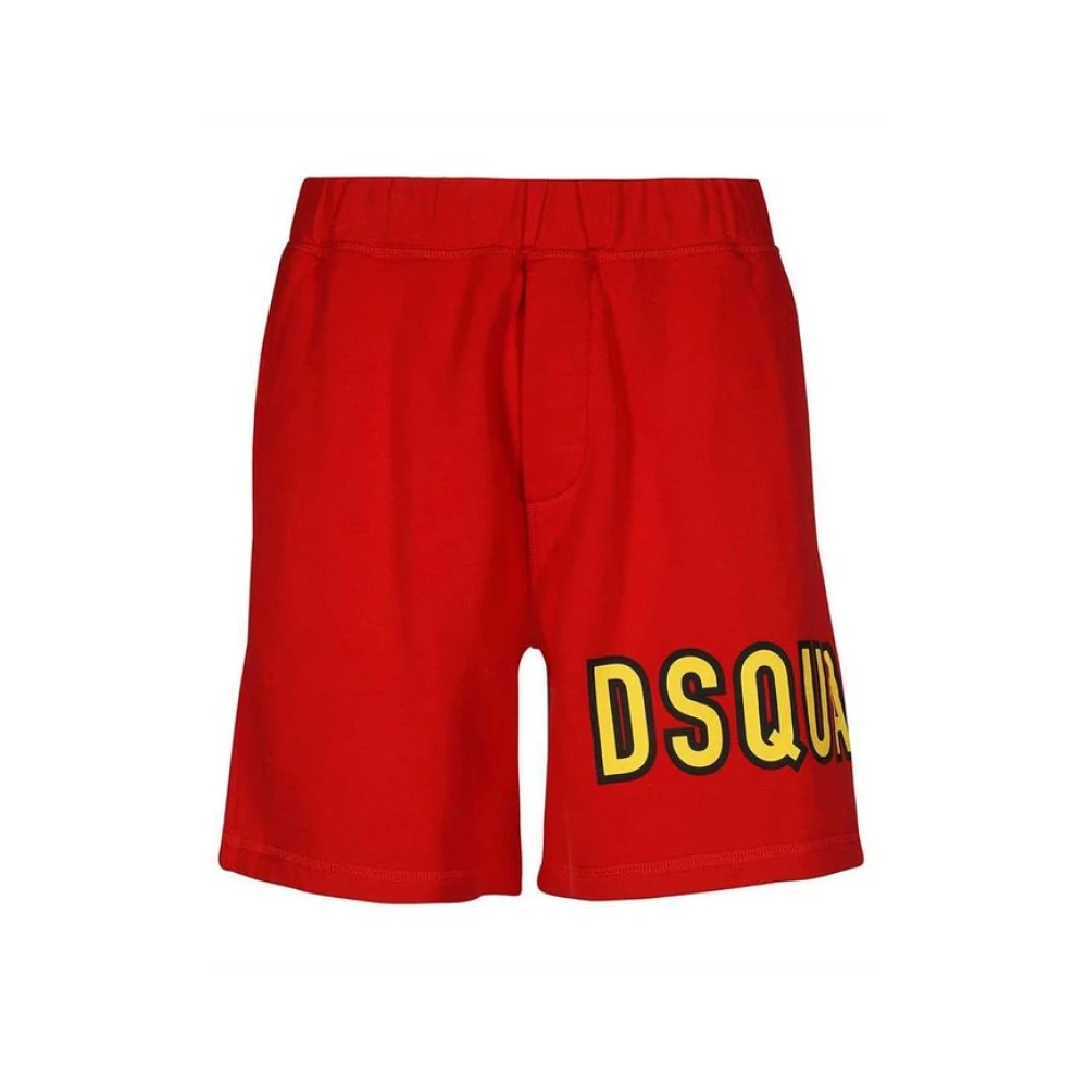Dsquared2 Multicolor Cotton Shorts - Male - Casual Shorts - Multicolor - Xs - Shorts