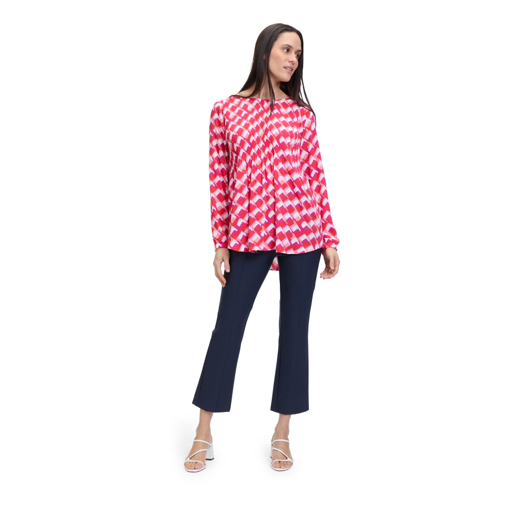 Betty Barclay Elastische taille Skinny Fit broek Blue Dames