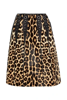 Leopardtryckkjol