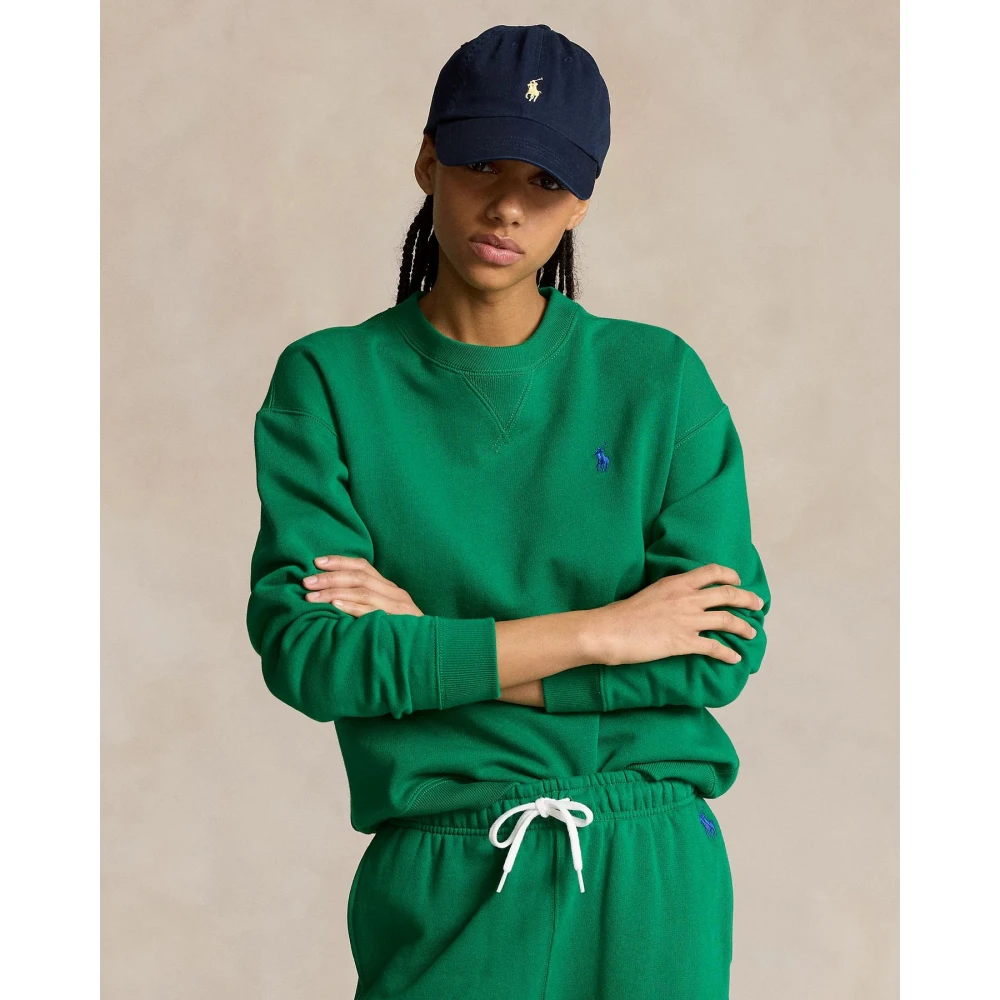 Polo Ralph Lauren Crewneck Sweatshirt Green Dames