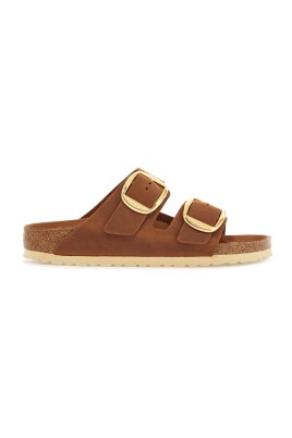 golden-buckle-leather-slippers