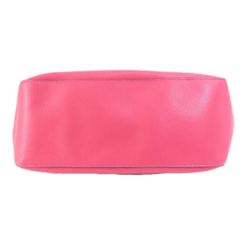 Coach Pre-owned Leather handbags Pink Dames
