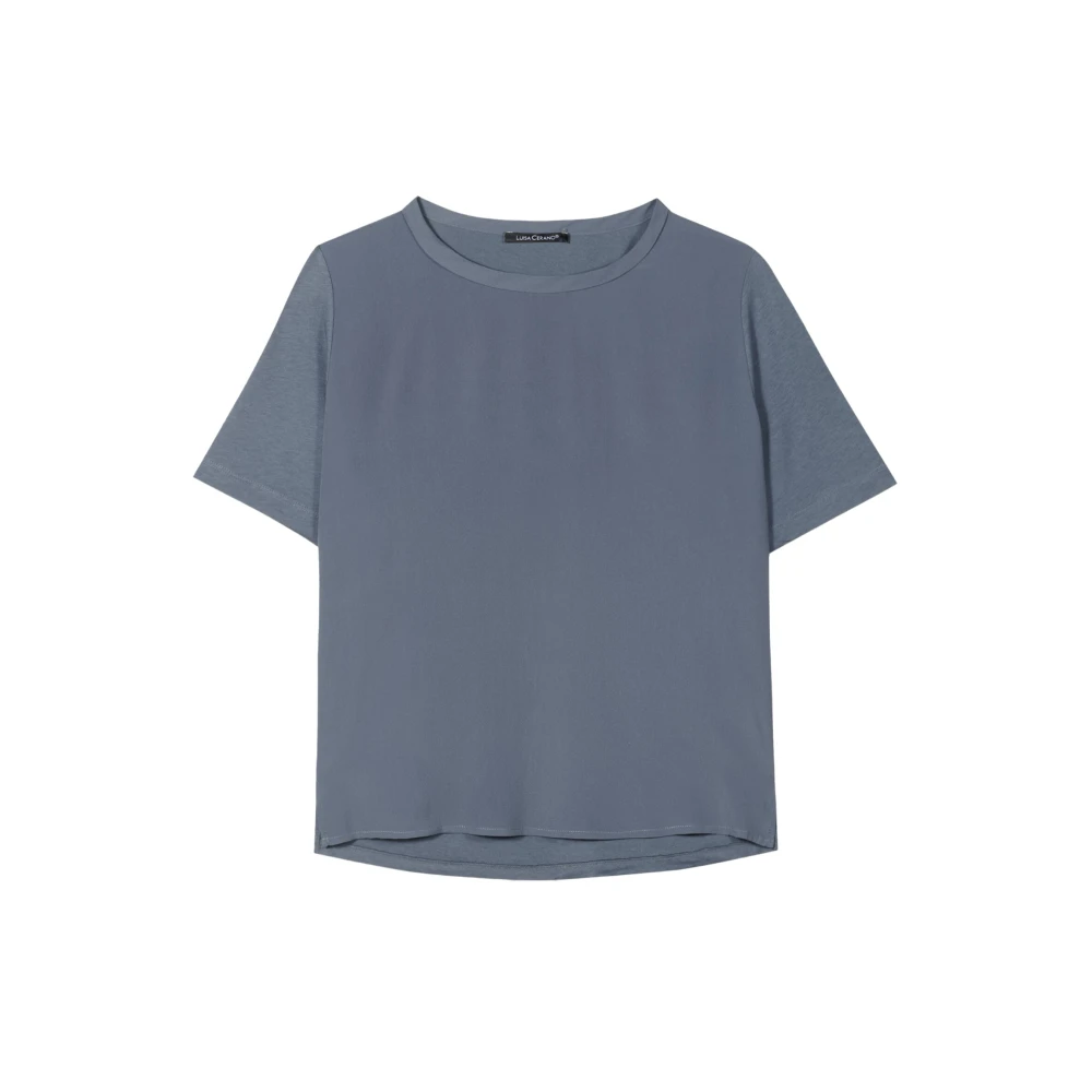 LUISA CERANO Stijlvolle Shirts & Tops Collectie Blue Dames