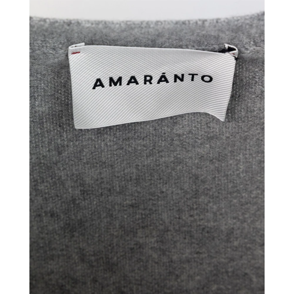 Amaránto V-hals Ribtrui Grijs Gray Heren