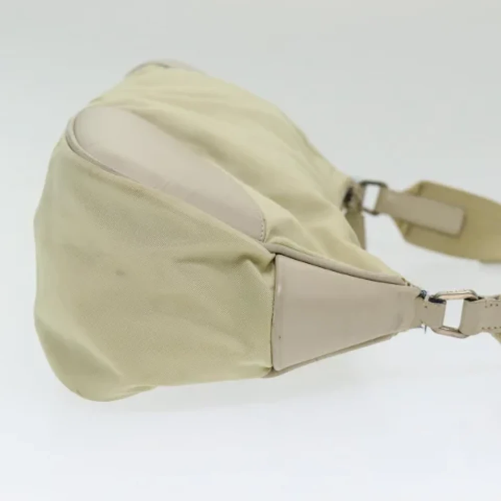 Prada Vintage Pre-owned Nylon prada-bags White Dames