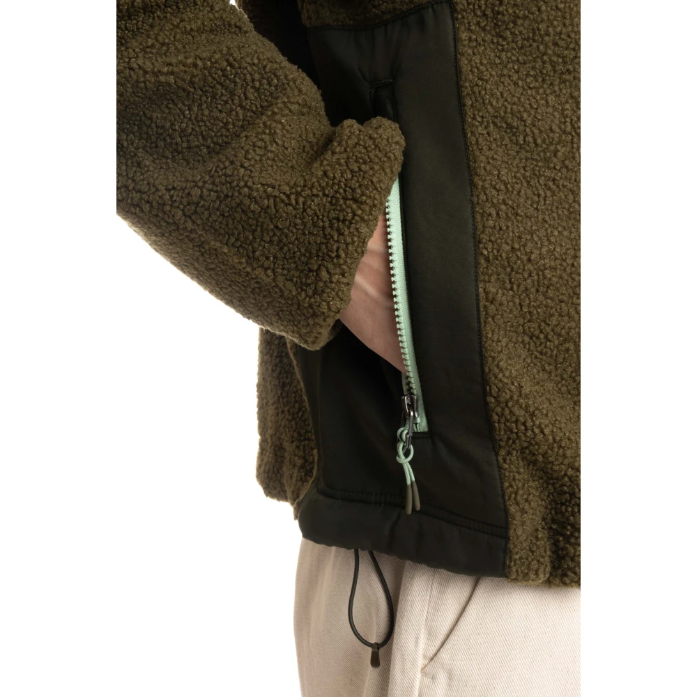 Cotopaxi Groene Trekkingjas met Nylon Details Green Heren