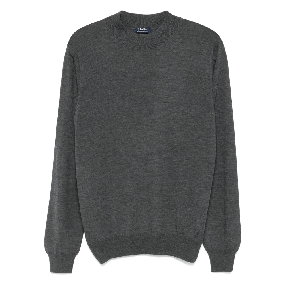 Knitwear > Round-neck Knitwear - - Barba - Modalova