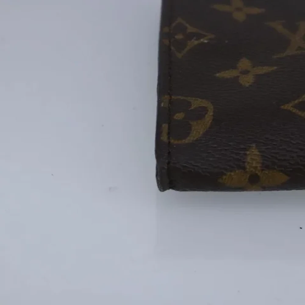Louis Vuitton Vintage Pre-owned Canvas pouches Brown Dames