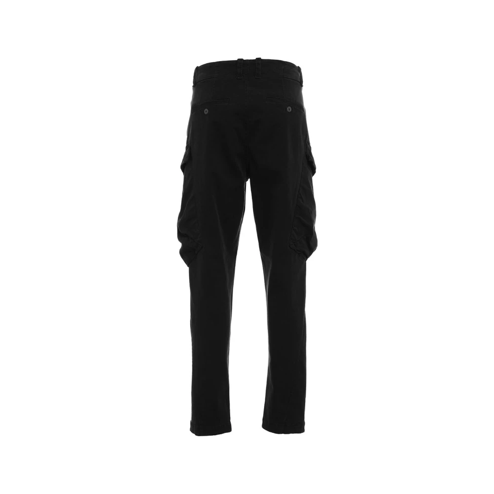 Transit Zwarte Broek Aw24 Black Heren